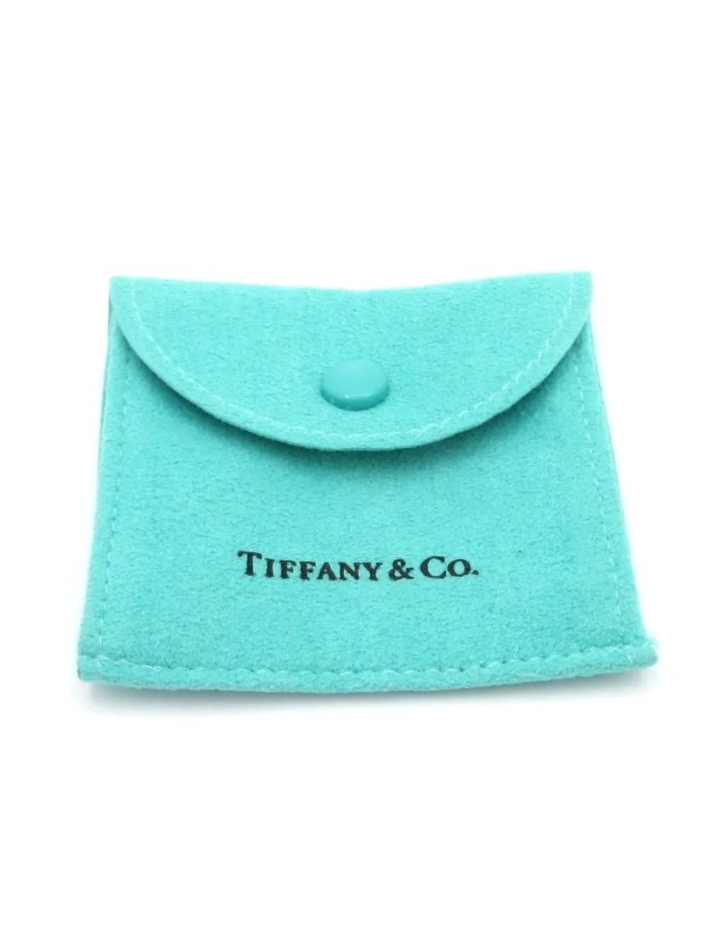 Tiffany & Co Necklace Teardrop 18k Yellow Gold Diamond Pave
